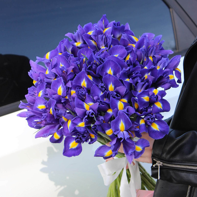 Букет из 39 ирисов - изображение 2