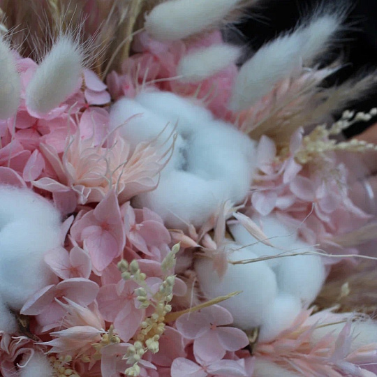 Подарки на 14 февраля: Букет из сухоцветов "Mix"