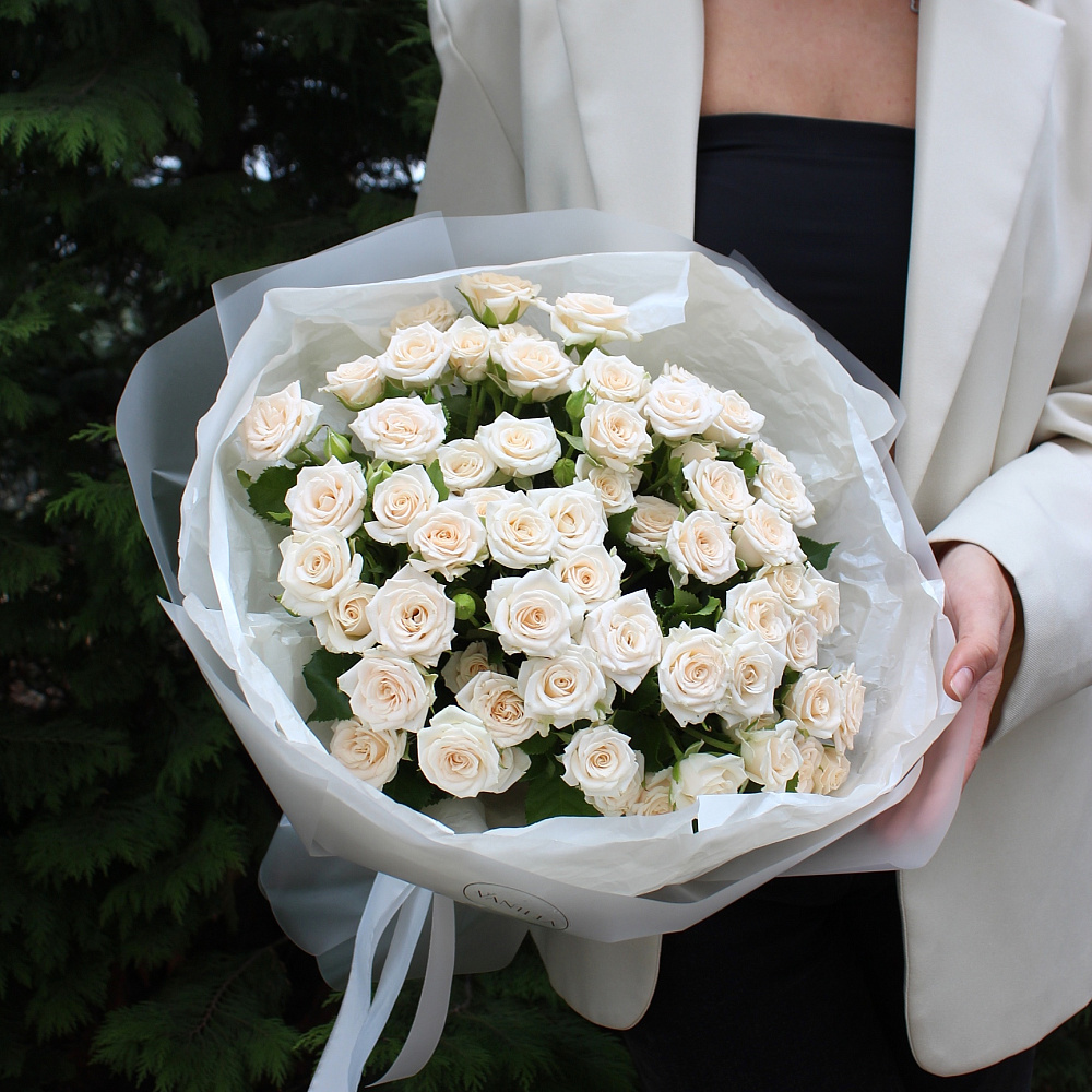 Кремовая роза Яна