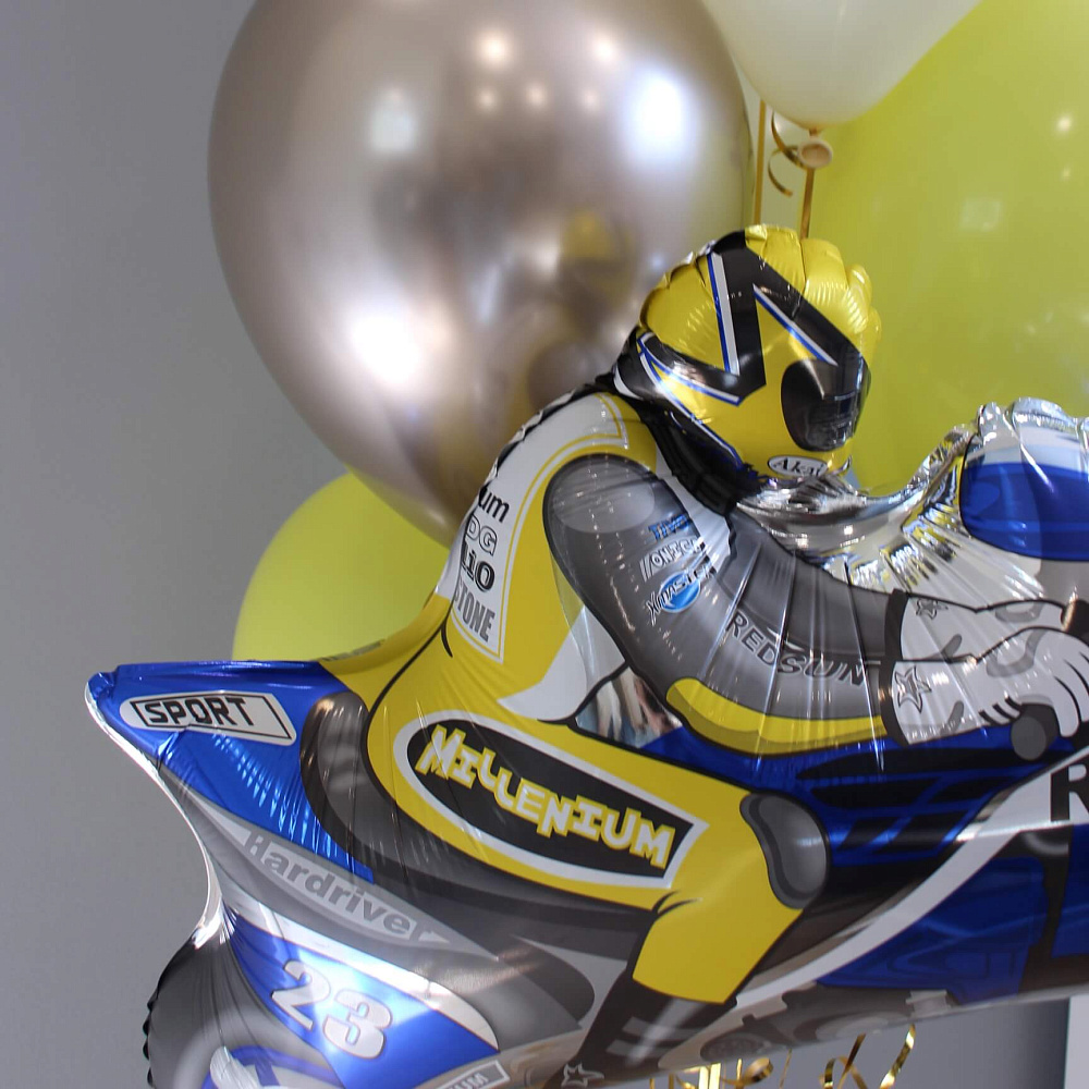 Сет шаров "Мотоцикл"