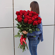 Букет высоких роз 80 см 