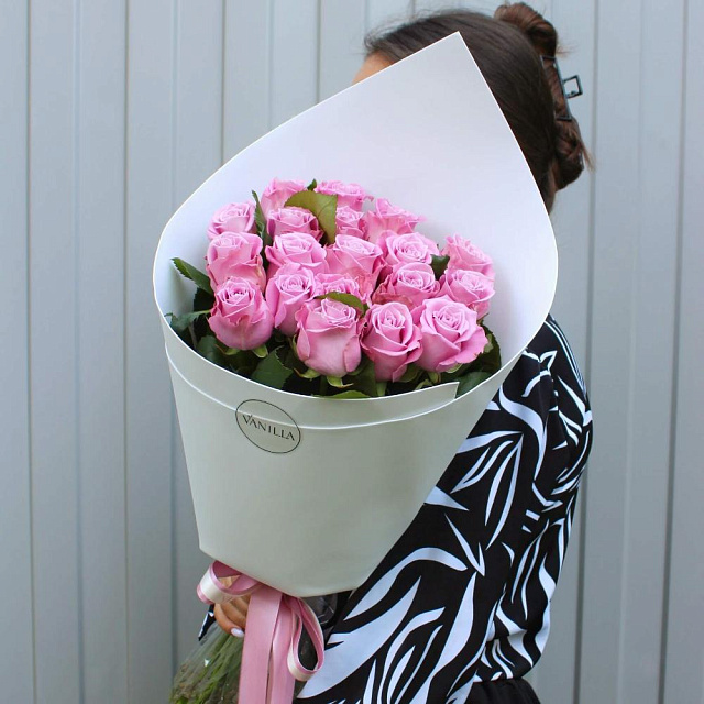 Букет из 19 роз Маритим 50 см - изображение 2