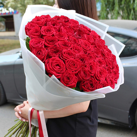 51 ароматная красная роза Red naomi - изображение 2