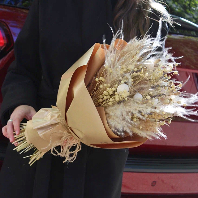 Букет с сухоцветами "Naturele" - изображение 2