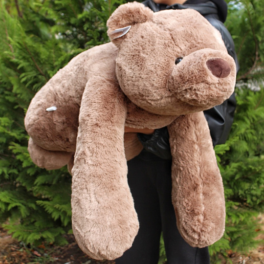 Коричневый мягкий мишка - изображение 2