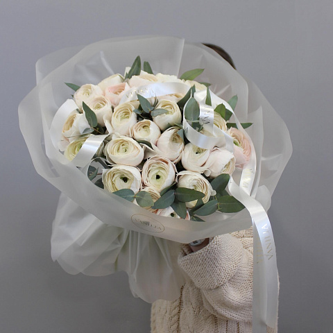 Букет из 29 ранункулюсов - изображение 2