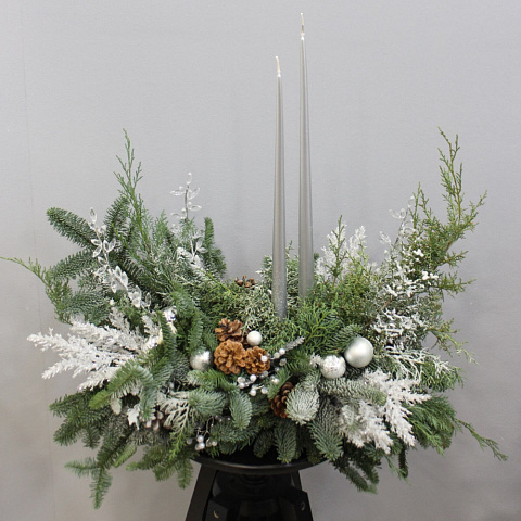 Композиция новогодняя "Под бой курантов" - изображение 2