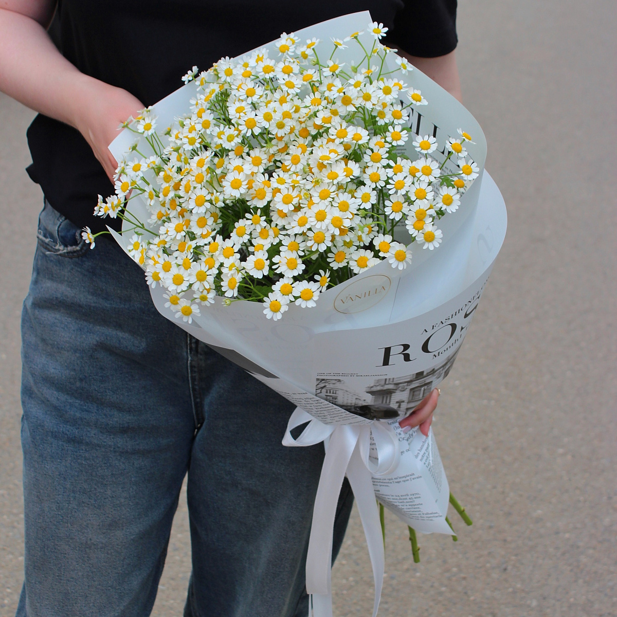 Букет полевых ромашек "Летний"