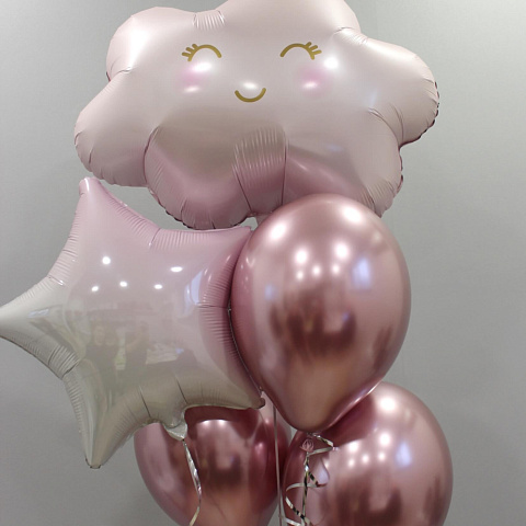 Связка шаров с облачком - изображение 2