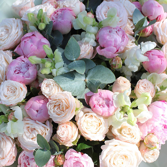 Букет из роз микс "Любовь forever"