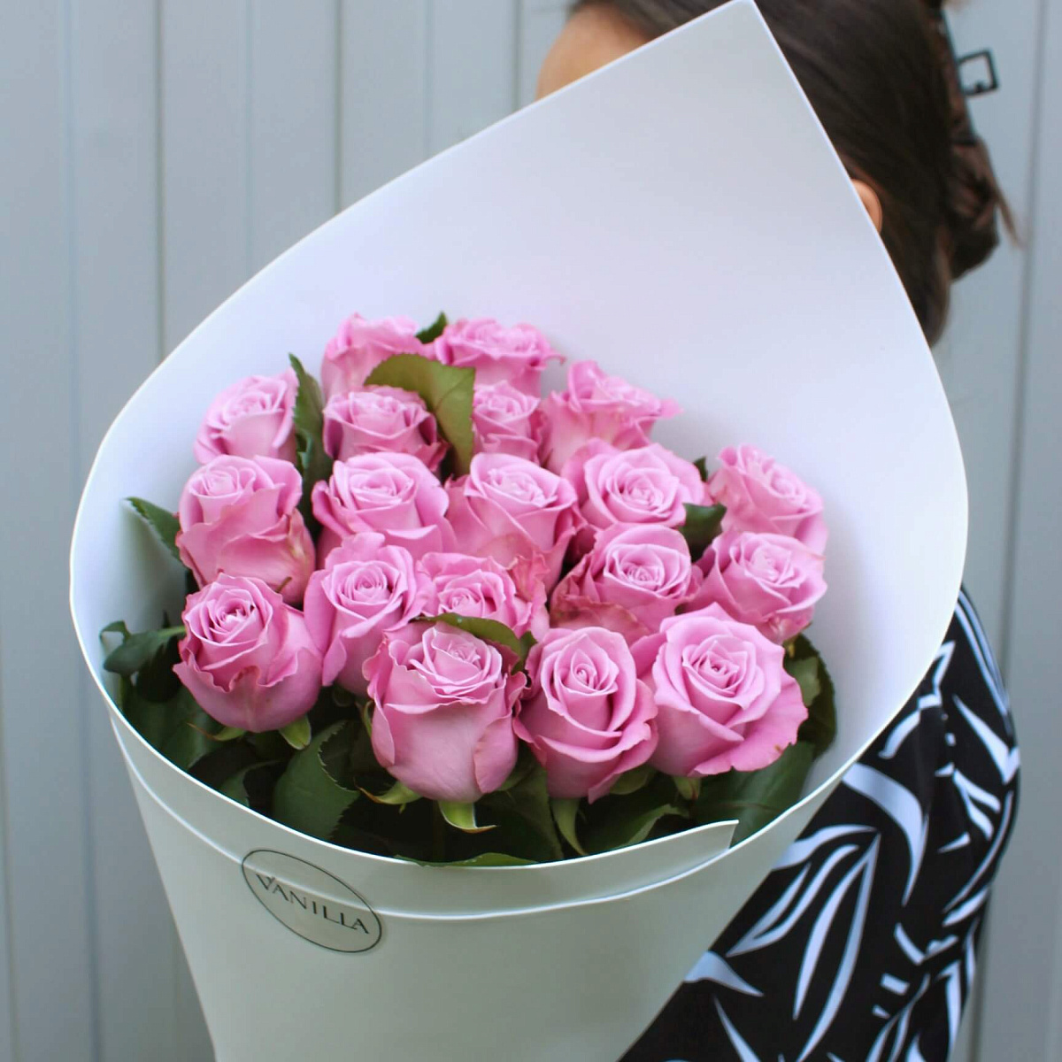 Букет из 19 роз Маритим 50 см