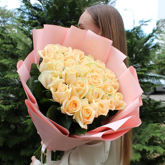 27 роз Peach Avalanche - изображение 2