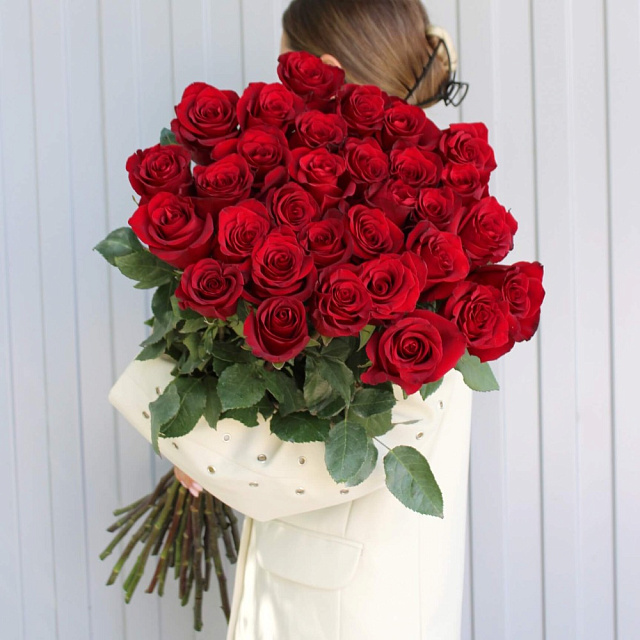 Букет из 31 розы Explorer 90 см - изображение 2