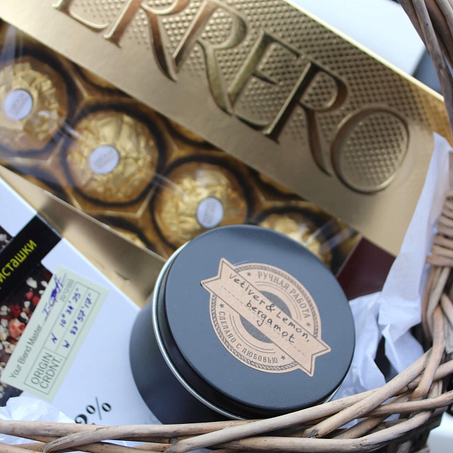 Цветы на праздник: Новогодний подарочный набор Яркое настроение