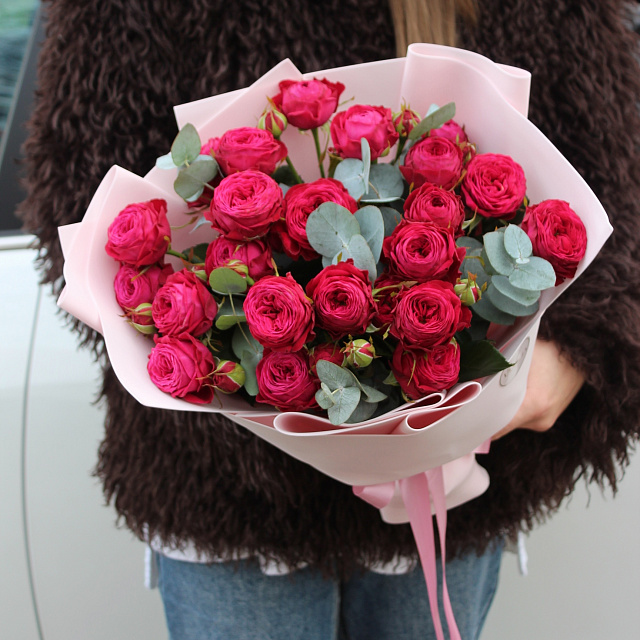 Сборные букеты  : Букет цветов "Вероника"