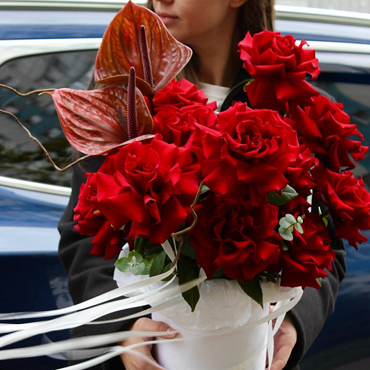 цилиндр с розой wow - изображение 2