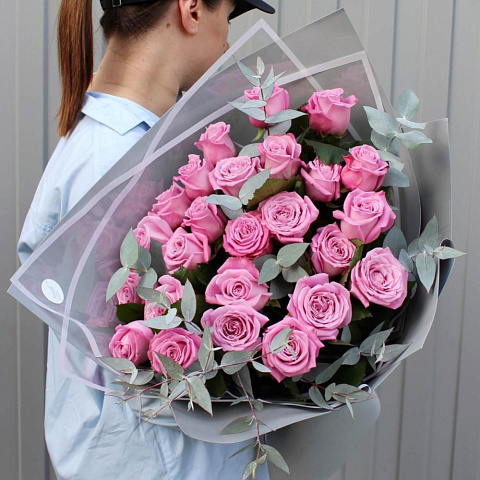 Яркий и стильный сборный букет - изображение 2