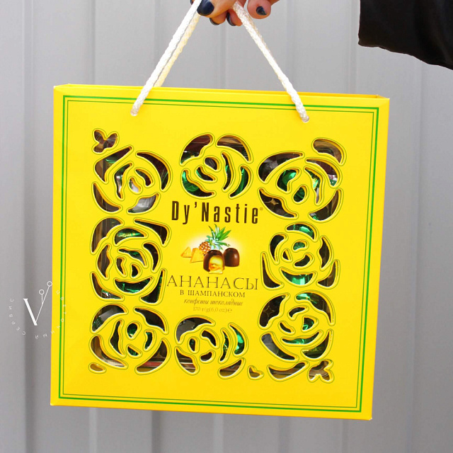Конфеты Dy`Nastie с ананасом в шампанском - изображение 2