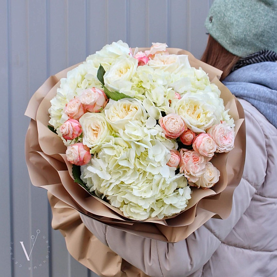 Стильный сборный букет "Охара" - изображение 2