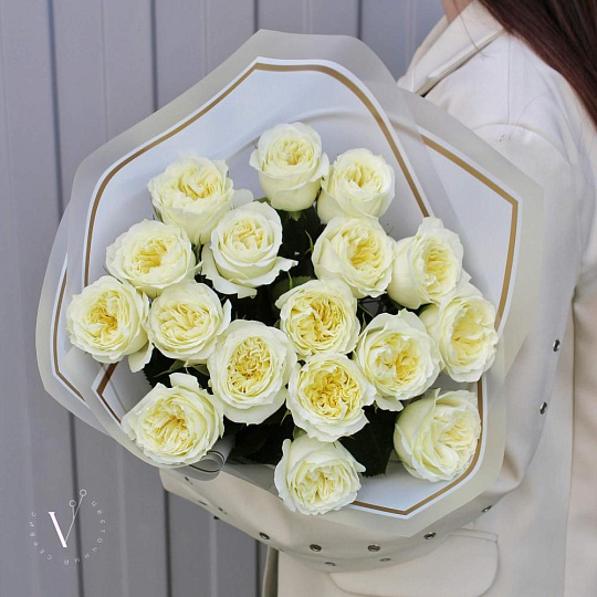 Букет из пионовидных роз Майра - изображение 2