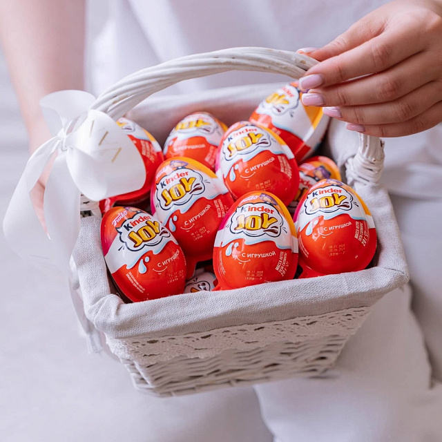 Корзинка с Киндерами Джой 15 шт - изображение 2