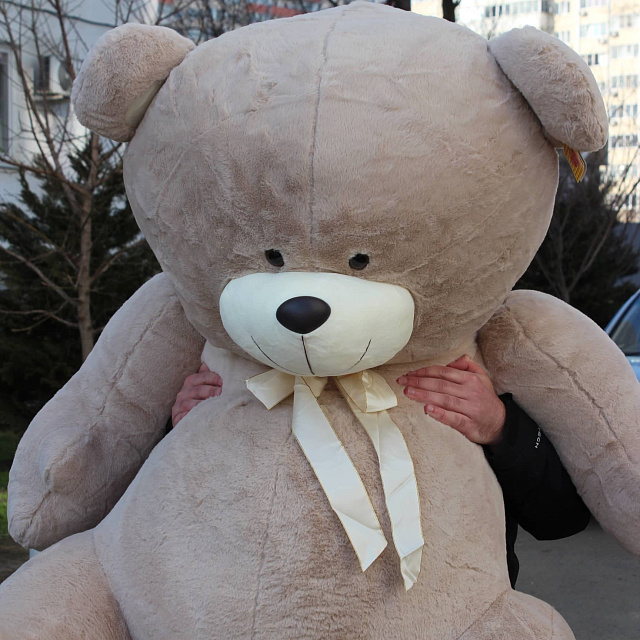 Мягкие игрушки: Очаровательный большой мишка