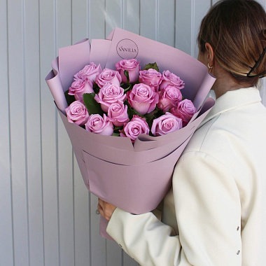 Букет из 15 роз Маритим 50 см - изображение 2