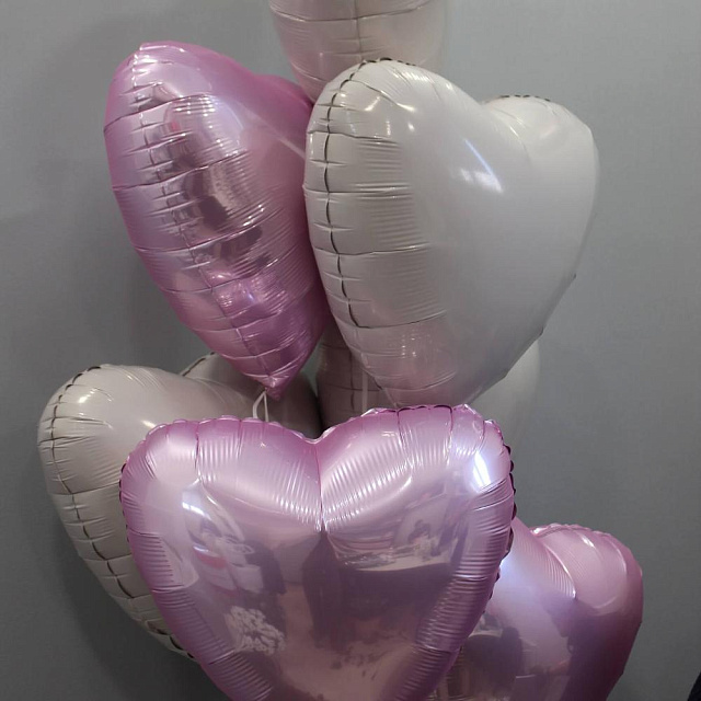 Сет шаров "Розовый сатин" - изображение 2