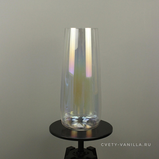 Стеклянная напольная ваза 45 см - изображение 2