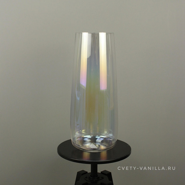 Стеклянная напольная ваза 45 см - изображение 2