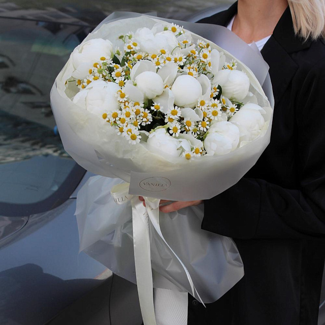 Сборный букет "Пломбир" - изображение 2