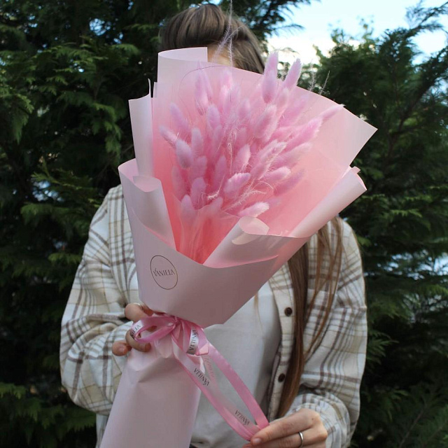 Букет из сухоцветов "Ванилла" - изображение 2