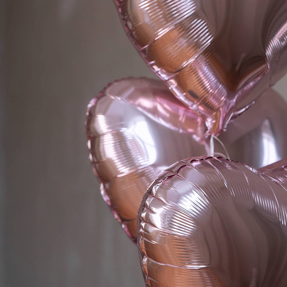 Набор из 3 шаров "Сердца"