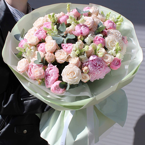 Букет из роз микс "Любовь forever" - изображение 2