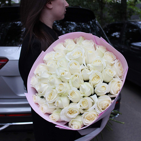 41 роза "Аваланж" 70см ❤️ - изображение 2