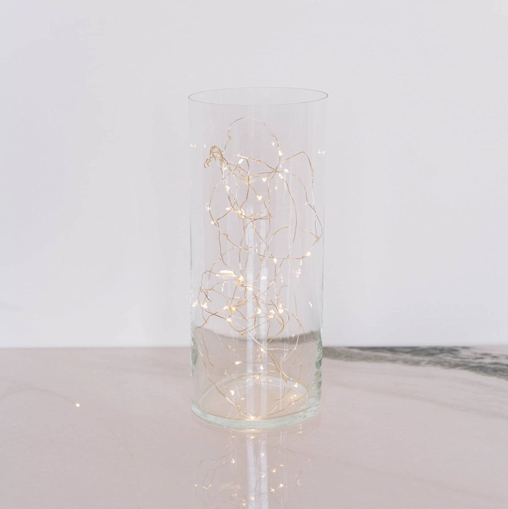 Ваза из стекла 35 см