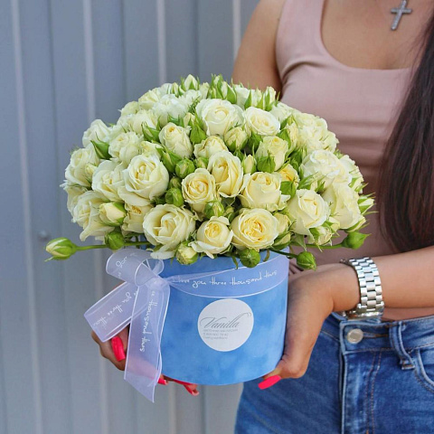 Коробочка с кустовыми розами - изображение 2