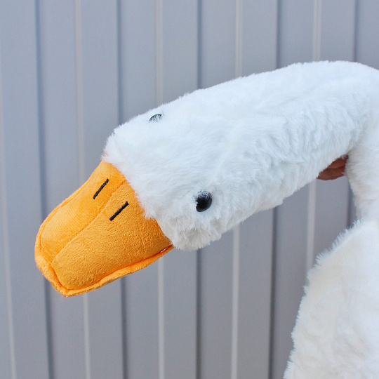 Мягкие игрушки: Мягкая игрушка Гусь 80 см