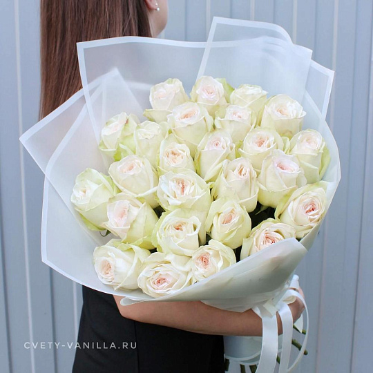 25 нежных роз 50 см - изображение 2