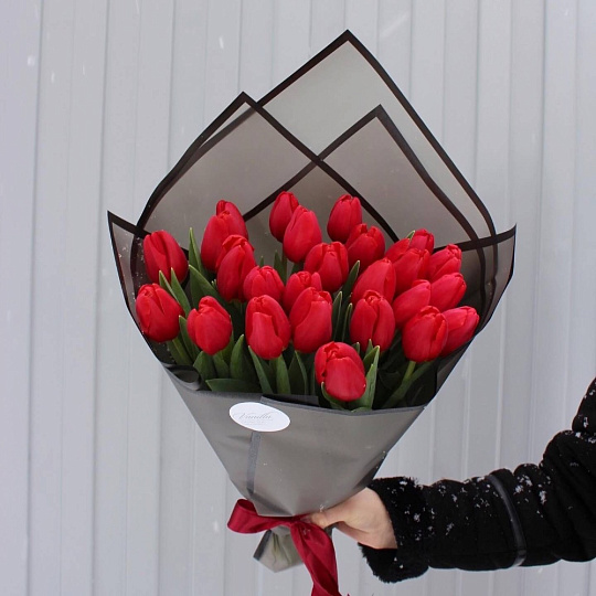25 красных тюльпанов - изображение 2