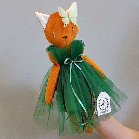 Авторская игрушка ""Лиса"" ручной работы