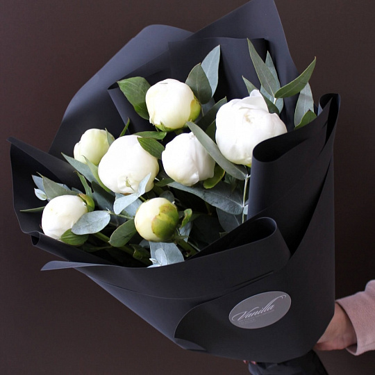 Ароматные пионы с эвкалиптом