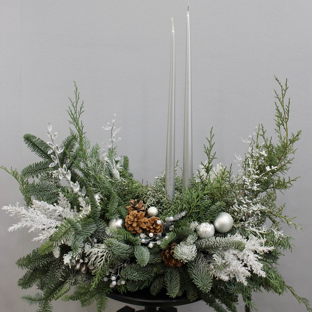 Композиция новогодняя "Под бой курантов"