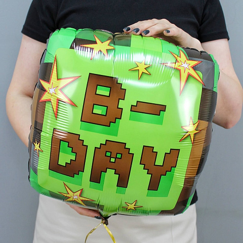 Шар с пикселями MINECRAFT - изображение 2