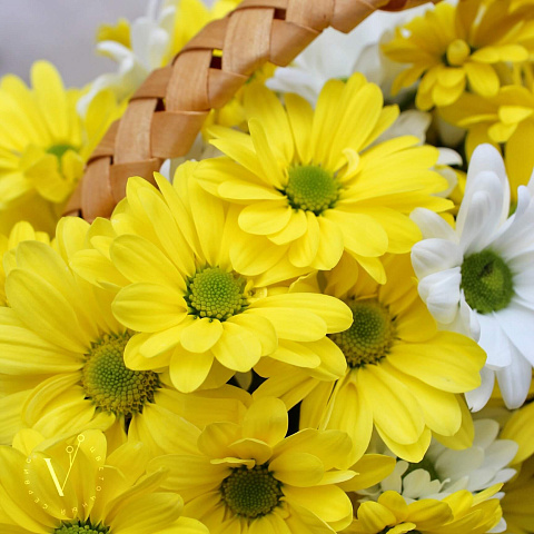 Плетеная корзинка "Поцелуй"