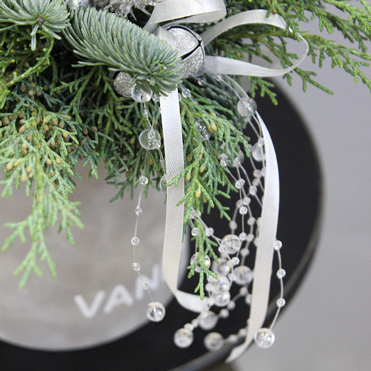 Новогоднее кашпо 