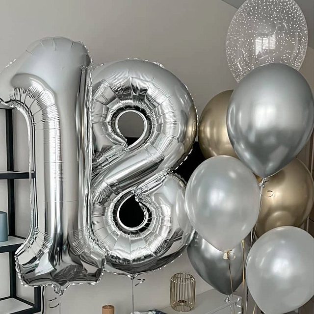 Сет шаров с цифрами Универсальный - изображение 2