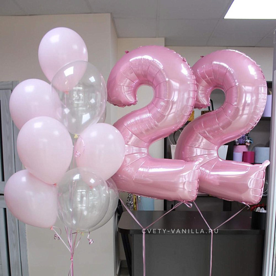 Шары цифры и фонтан - изображение 2