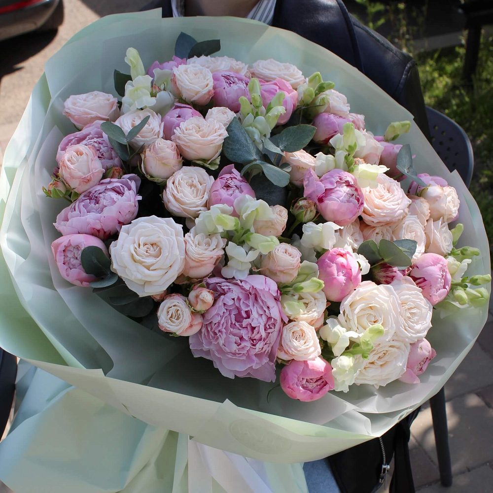 Букет из роз микс "Любовь forever"