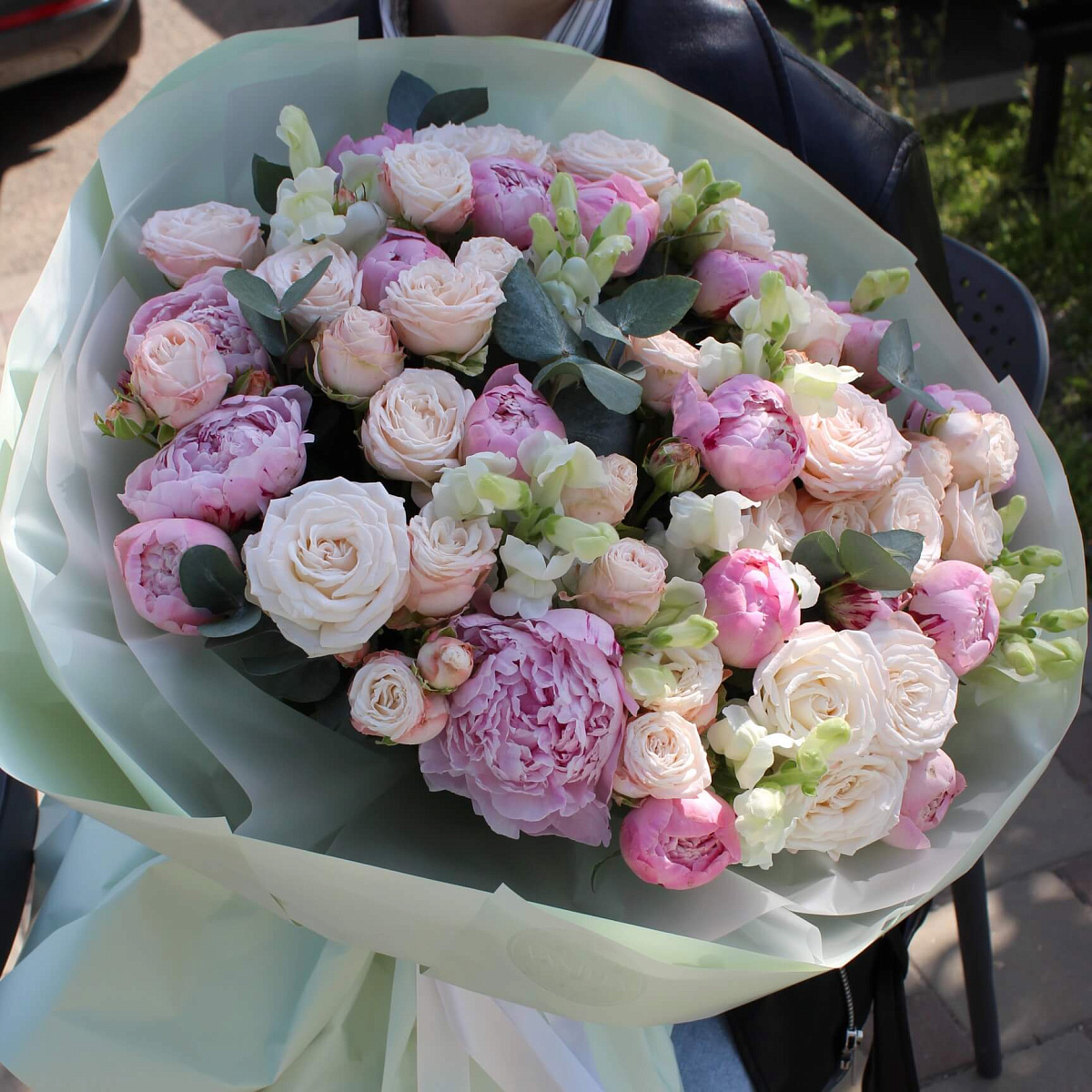 Букет из роз микс "Любовь forever"